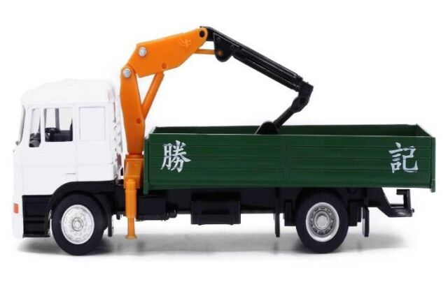 クレーン付きトラック ミニカー 1:43 Tiny City No.195 いすゞ Nシリーズ 竹足場トラック (ミニカー