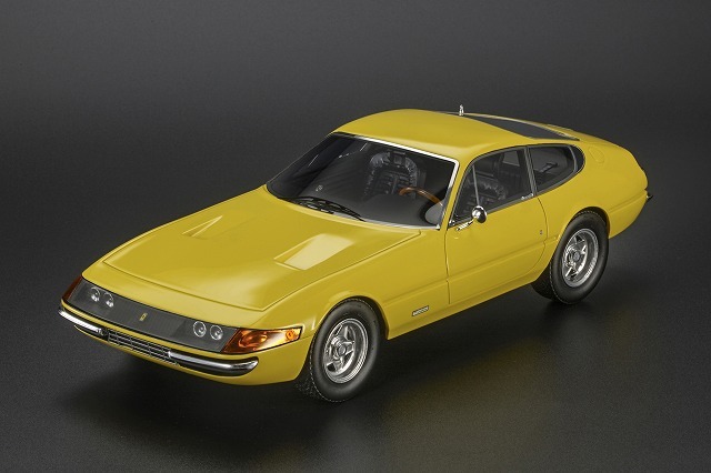 予約]TOPMARQUES 1/18 フェラーリ 365 デイトナ GTB 4 イエロー