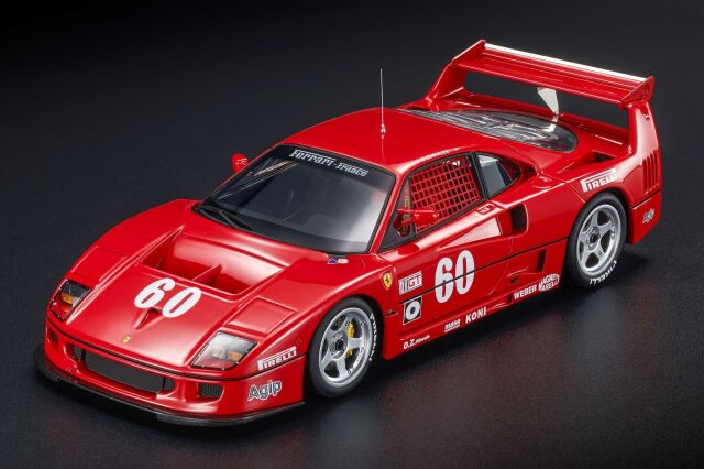 [予約]TOPMARQUES  1/18 (レジン製) F40 LM 1989 IMSA 3th No. 60 J.アレジ 