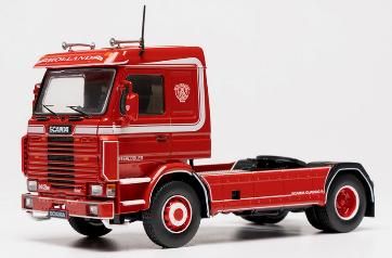 [予約]ixo(イクソ) 1/43 (ダイキャスト製) スカニア 143M 1990 レッド