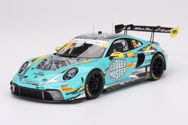 TOP SPEED (トップスピード) 1/18 (レジン製) ポルシェ 911 GT3 R FIA GT ワールドカップ 70周年 2023 #28 マカオグランプリ HubAuto Racing