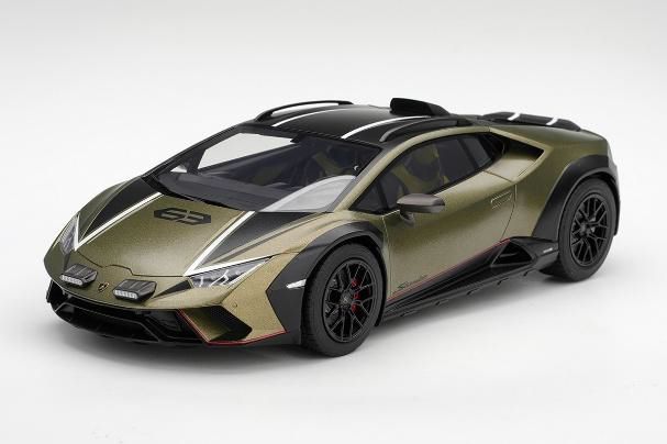 [予約]TOP SPEED (トップスピード) 1/18 (レジン製) ランボルギーニ ウラカン ステラート ヴェルデ ジェア マット(マットグリーン)