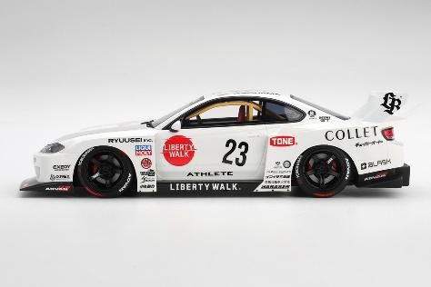 TOP SPEED (トップスピード) 1/18 (レジン製) Nissan シルビア(S15) LB