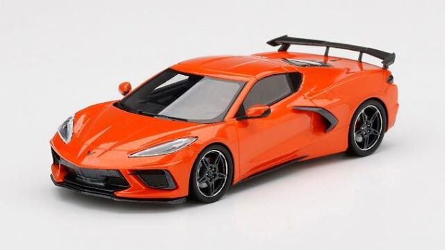 TSM（ティーエスエム） 1/43 シボレー コルベット スティングレイ 2020 セブリング オレンジ ティントコート