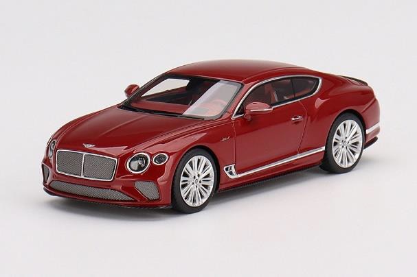 TSM（ティーエスエム）1/43 ベントレー コンチネンタル GT スピード 2022 キャンディレッド