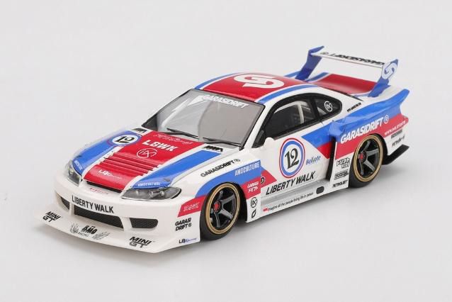[予約]TSM(ティーエスエム) 1/43 (レジン製) Nissan LB-Super Silhouette シルビア S15 GARASIDRIFT x LBWK 2025