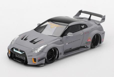 TSM(ティーエスエム) 1/43 (レジン製) LB-Silhouette WORKS GT Nissan 35GT-RR  バージョン1 マットグレー