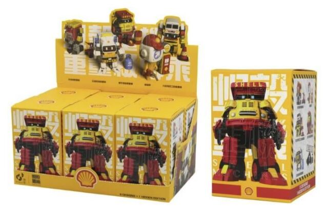 TINY（タイニー）Tiny Style Shell x HK Machines Figures (シリーズ1) (ブラインドボックス入、１箱６個入)
