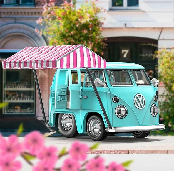 TINY（タイニー） TinyQ フォルクスワーゲン T1 (Pacific Blue) ガリバー