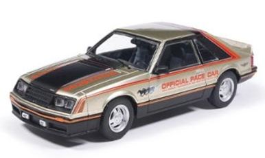 [予約]ixo(イクソ)1/43 (ダイキャスト製) フォード マスタング インディアナポリス 500 ペースカー 1979 ゴールド/ブラック