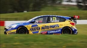 [予約]Spark(スパーク) 1/43 (レジン製) NAPA Racing UK No.27 Ford Focus BTCC／Snetterton Race 1 Winner 2025 Dan Cammish