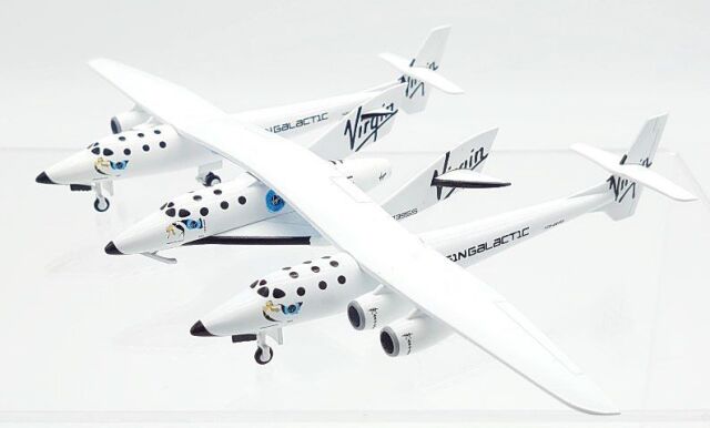 JC WINGS 1/200 (ダイキャスト製) スケールド・コンボジッツ モデル339 スペースシップツー VSS Enterprise N339SS & モデル348 ホワイトナイトツー N348MS ※スタンド無し