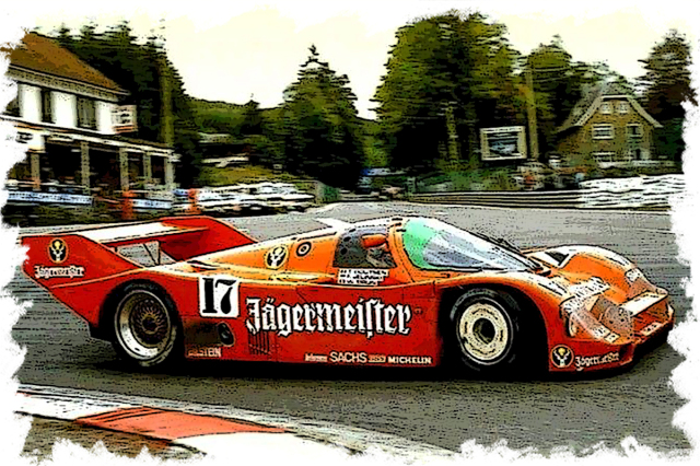 VISION(ヴィジョン) 1/43 (レジン製) ポルシェ962C 