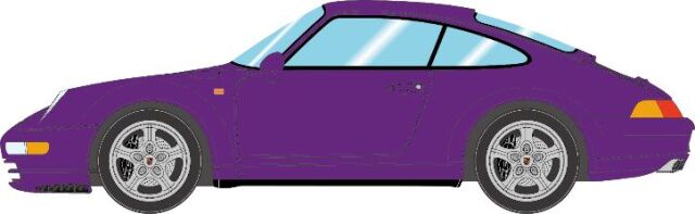 [予約]VISION(ヴィジョン) 1/43 (レジン製) ポルシェ911 (993) カレラ1994 アマランスバイオレット(限定50台、国内販売25台)