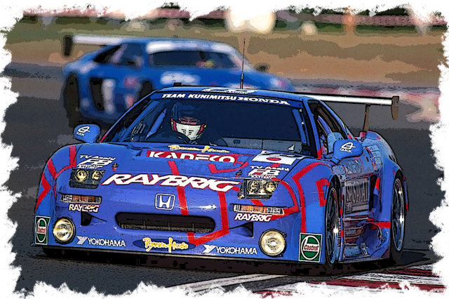 VISION (ヴィジョン) 1/43 (レジン製) ホンダ NSX GT2 “チーム国光” ルマン24時間 1996 No,75