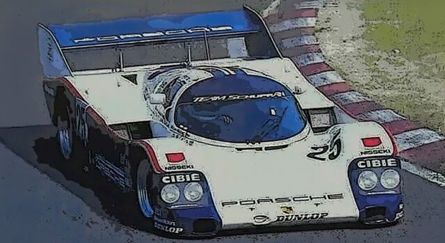 [予約]VISION(ヴィジョン) 1/43 (レジン製) ポルシェ962C "ロスマンズポルシェチームシュパン" JSPC 鈴鹿1000km1988 No.25(限定120台)