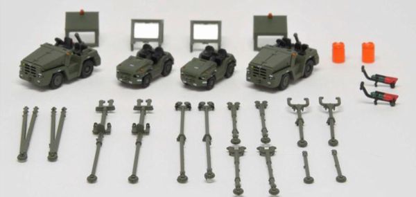Gulliver200 1/200 (プラスチック製) 航空自衛隊 2t/3t 牽引車セット