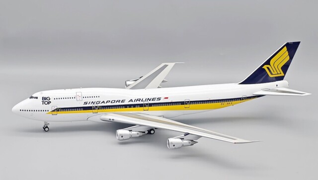 JFOX MODELS 1/200 (ダイキャスト製) 747-300 Singapore Airlines “Big Top” 9V-SKA