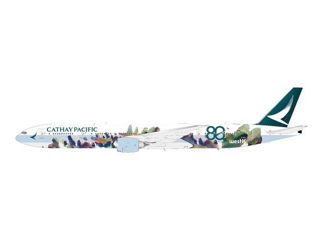 [予約]JFOX MODELS 1/200 (ダイキャスト製) 777-300ER Cathay Pacific “Spirit of Hong Kong 80th Anniversary” B-KQU