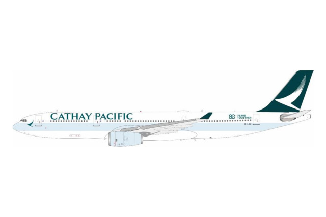 [予約]JFOX MODELS 1/200 (ダイキャスト製) A330-300 Cathay Pacific "80 Year together" B-LAZ