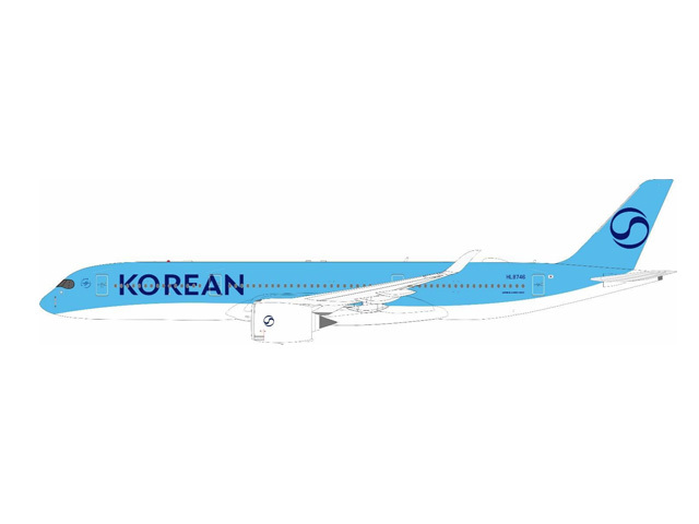 JFOX MODELS 1/200 (ダイキャスト製) A350-900 Korean Air HL8746