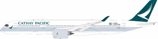 [予約]JFOX MODELS 1/200 (ダイキャスト製) A350-900 Cathay Pacific - 80 Years together B-LQG