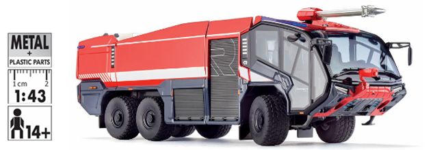 [予約]Wiking(ヴィーキング) 1/43 ローゼンバウアー 消防車 FLF パンサー エレクトリック 6x6