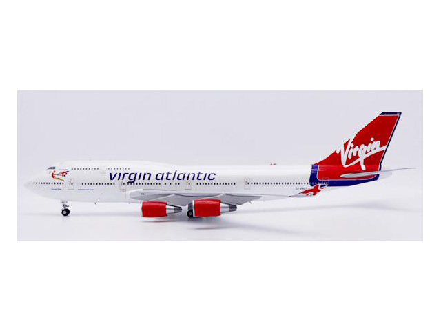 [予約]JC WINGS 1/200 (ダイキャスト製) 747-400 Virgin Atlantic "Tubular Belle"G-VHOT