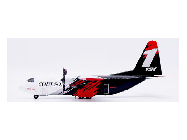 [予約]JC WINGS 1/200 (ダイキャスト製) C-130 Hercules Coulson Aviation Lockheed  #1N131CG
