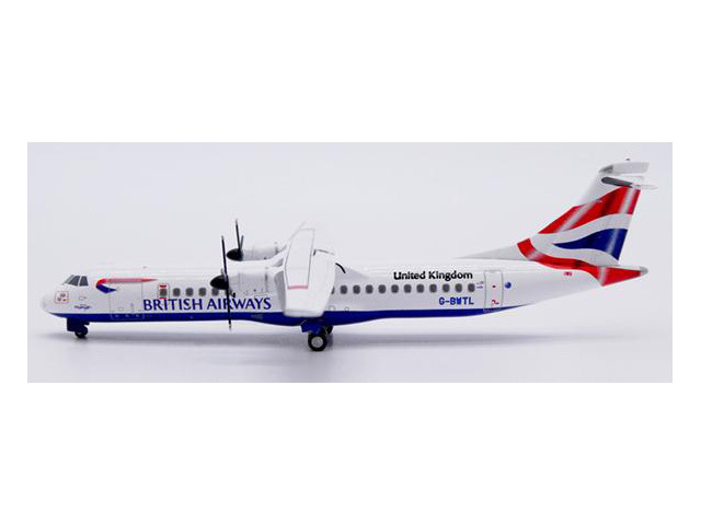 [予約]JC WINGS 1/400 (ダイキャスト製) ATR72-200 British Airways  "United Kingdom"G-BWTL