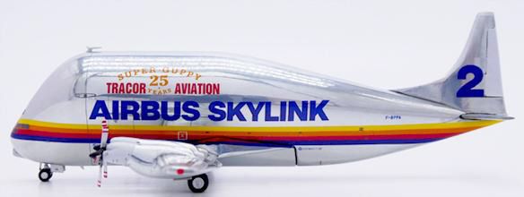 [予約]JC WINGS 1/400 (ダイキャスト製) 337SGT Airbus Skylink Aero Spacelines "Tracor Aviation 25 Years" F-BPPA