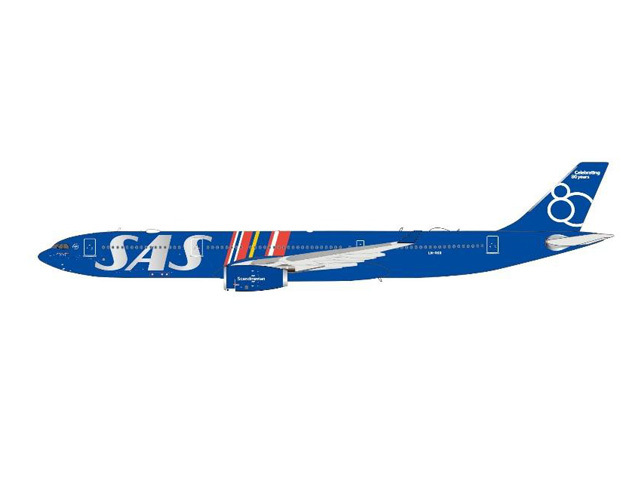 [予約]JC WINGS 1/400 (ダイキャスト製) A330-300 SAS Scandinavian Airlines "Celebrating 80 Years"LN-RKR 