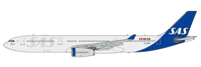 JC WINGS 1/400 (ダイキャスト製) A330-300 SAS Scandinavian Airlines