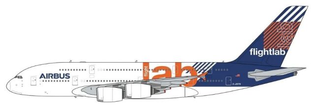 [予約]JC WINGS 1/400 (ダイキャスト製) A380 Airbus "Flightlab" 2-JAYN