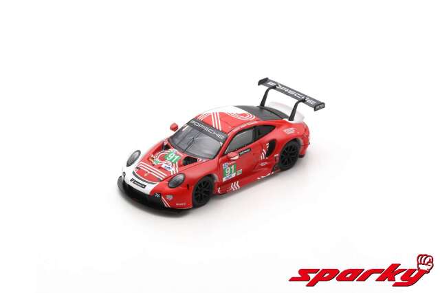 Spark(スパーク) Sparky 1/64 (ダイキャスト製) Porsche 911 RSR-19 No.91 Porsche GT Team 1st Hyperpole LMGTE Pro class 24H Le Mans 2020 G.Bruni／R.Lietz／F.Makowiecki
