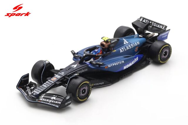 Spark(スパーク) Sparky 1/64 (ダイキャスト製) Williams FW47 No.55 Williams Racing Chinese GP 2025 Carlos Sainz