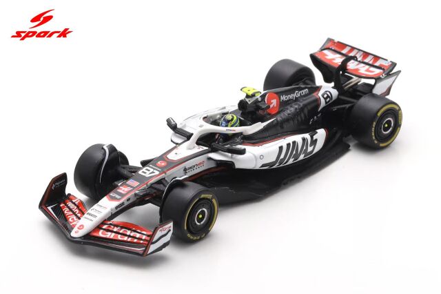 Spark(スパーク) Sparky 1/64 (ダイキャスト製) Haas VF-25 No.87 MoneyGram Haas F1 Team 8th Chinese GP 2025 Oliver Bearman