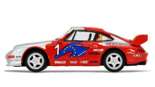 Spark (スパーク) Sparky × Tiny 1/64 Porsche 993 Shell Carrera Cup