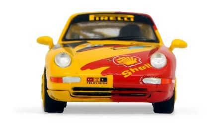 Spark (スパーク) Sparky × Tiny 1/64 Porsche 993 Shell Carrera Cup