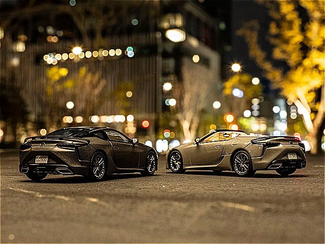 京商オリジナル 1/43 (ダイキャスト製) LEXUS LC500 Convertible