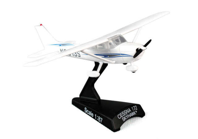 POSTAGE STAMP 1/87 セスナ172 スカイホーク