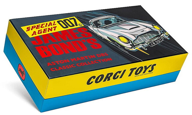 CORGI(コーギー) 1/46 (ダイキャスト製) 007 アストンマーチン DB5