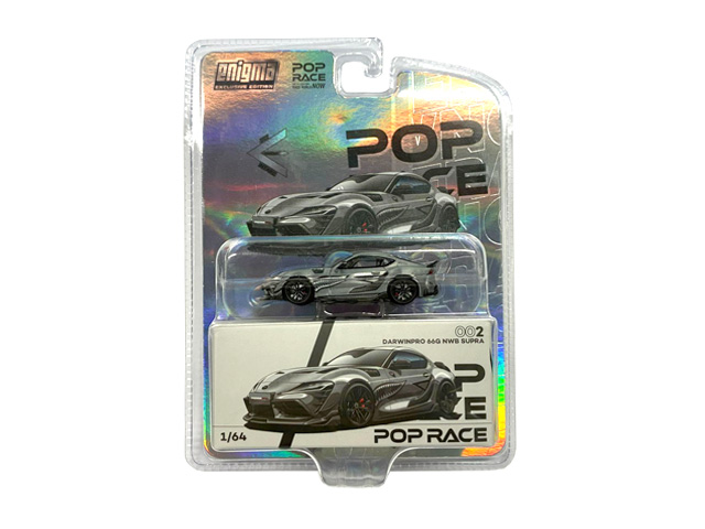 POP RACE x Enigma 1/64 (ダイキャスト製) Darwin Pro 66G NWB