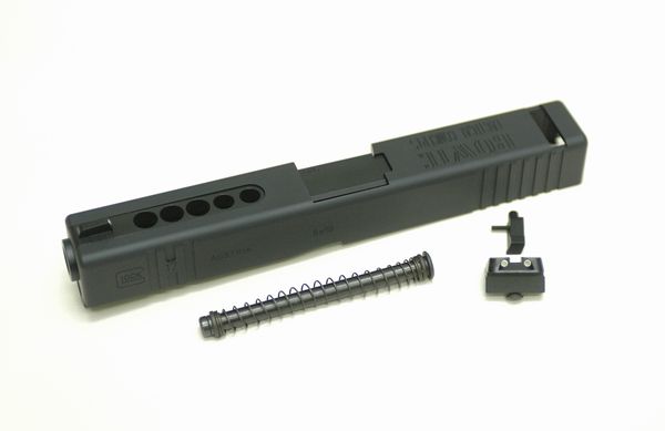 DETONATOR G17Hybrid B.T.C.カスタムスライド - Black (Black Barrel Ver.)