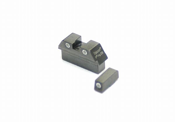 DETONATOR マルイ Glock17対応・Trijiconタイプ スチールサイトセット