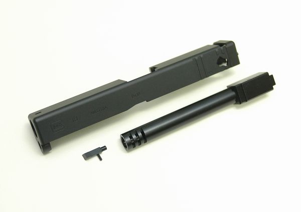 DETONATOR 東京マルイ Glock18C対応・Glock18 Cobra カスタムスライド -Matt Black
