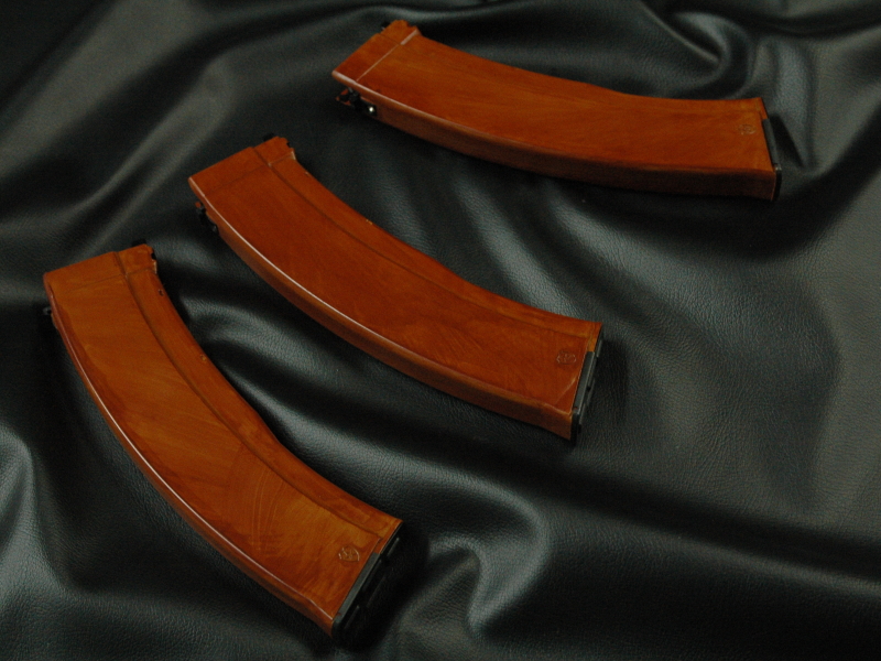 Hephaestus GHK AK GBB用45連タイプカスタムマガジン・リフィニッシュ