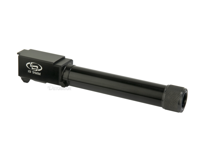 DETONATOR マルイG19用Glock19 STORMLAKEタイプアウターバレル BK