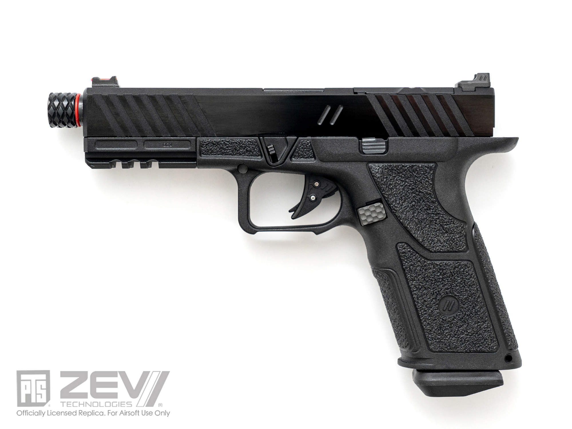 PTS ZEV OZ9 Duty GBB ハンドガン (Premium) - Black