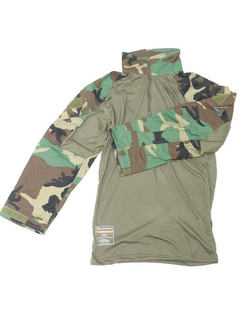 レプリカMARSOC CP Gen3タイプコンバットシャツ Woodland
